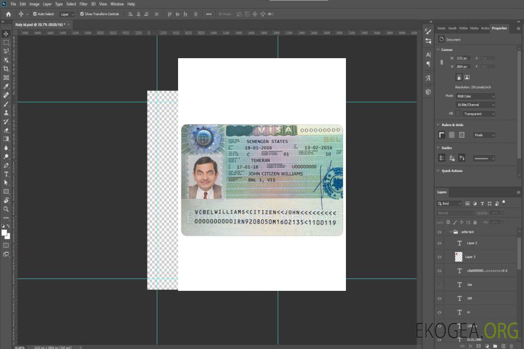 Visa BELGIQUE template Visa BELGIQUE template